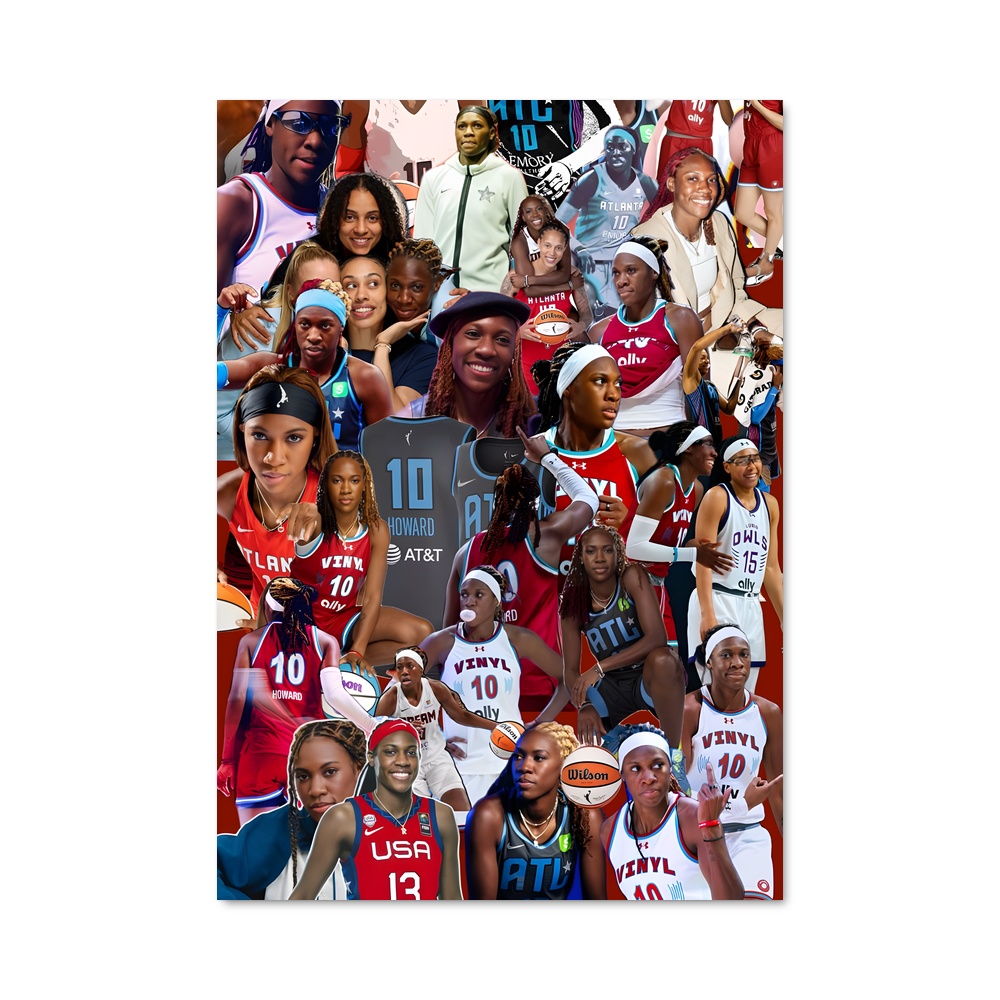 Poster NBA All-Stars – affiche Basketball
